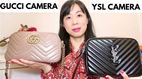 ysl lou camera bag or gucci marmont|YSL vs Gucci bag.